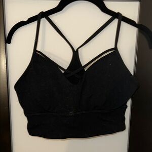 Paragon Sports Bra with Strappy Design - L